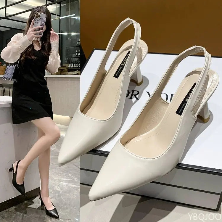 Summer new pointed high heels Women's sandals