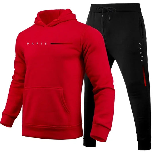 Hot Sale Men's Tracksuit Daily Comfortable Single Hooded Sportswear