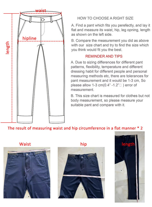 Men's Pants Thin Straight Stretch Casual Pants with Ironing