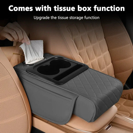 Car Center Console Organizer, Car Armrest Storage Box