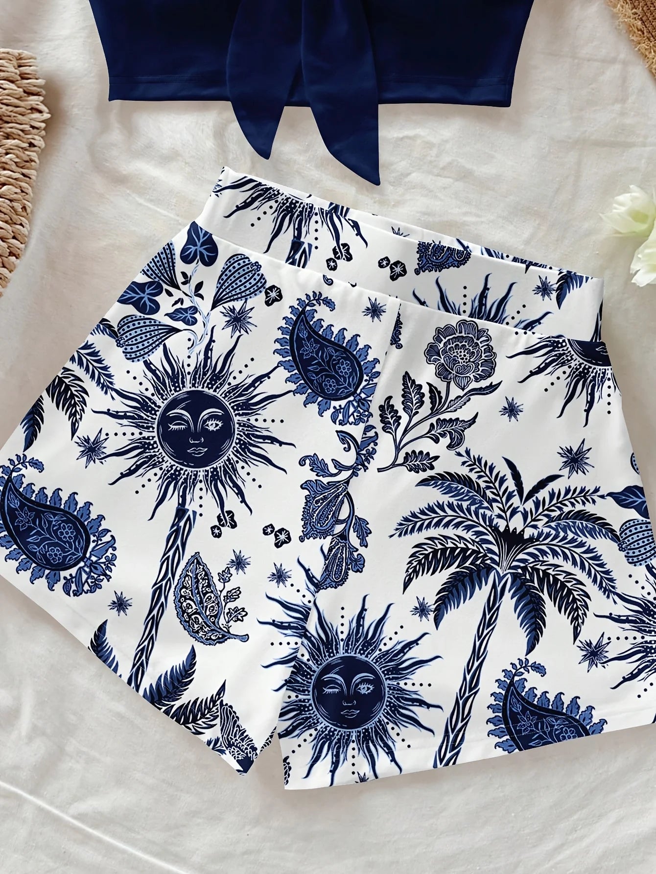 Women's summer vacation 2-piece set