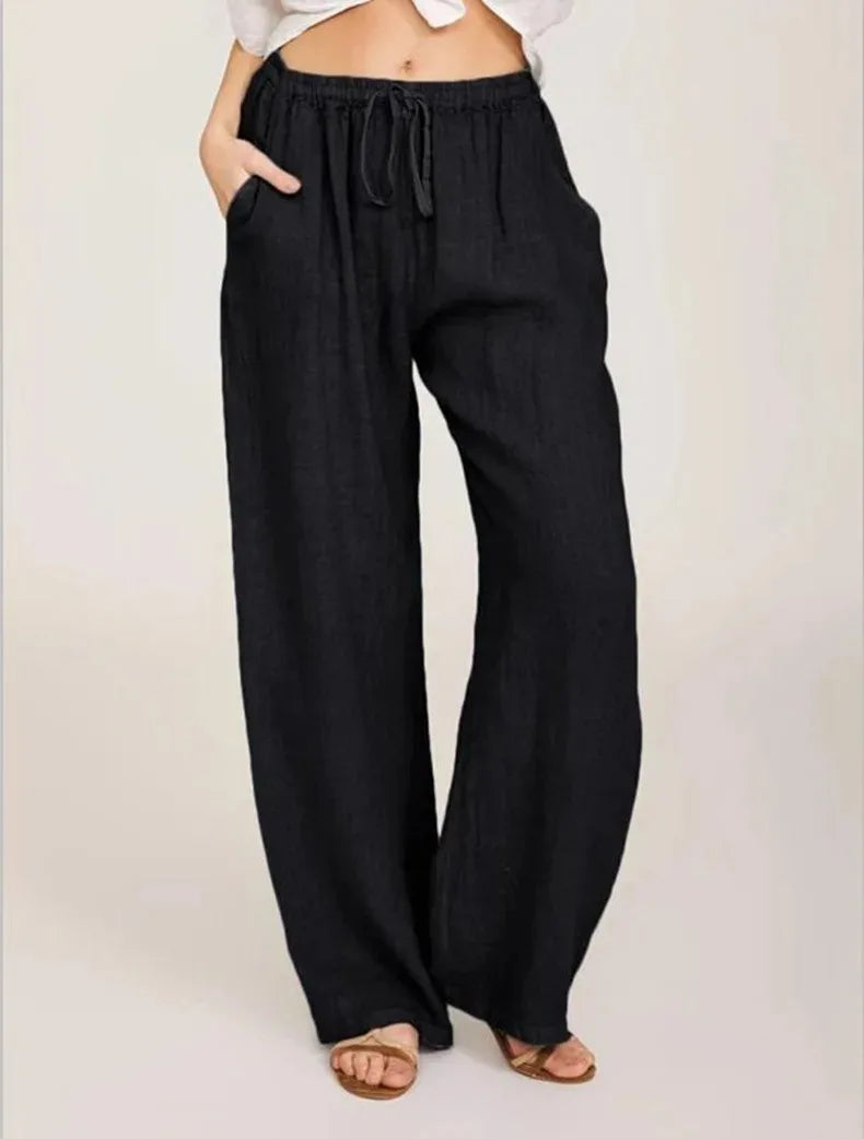 Women's Cotton Linen Pants Casual