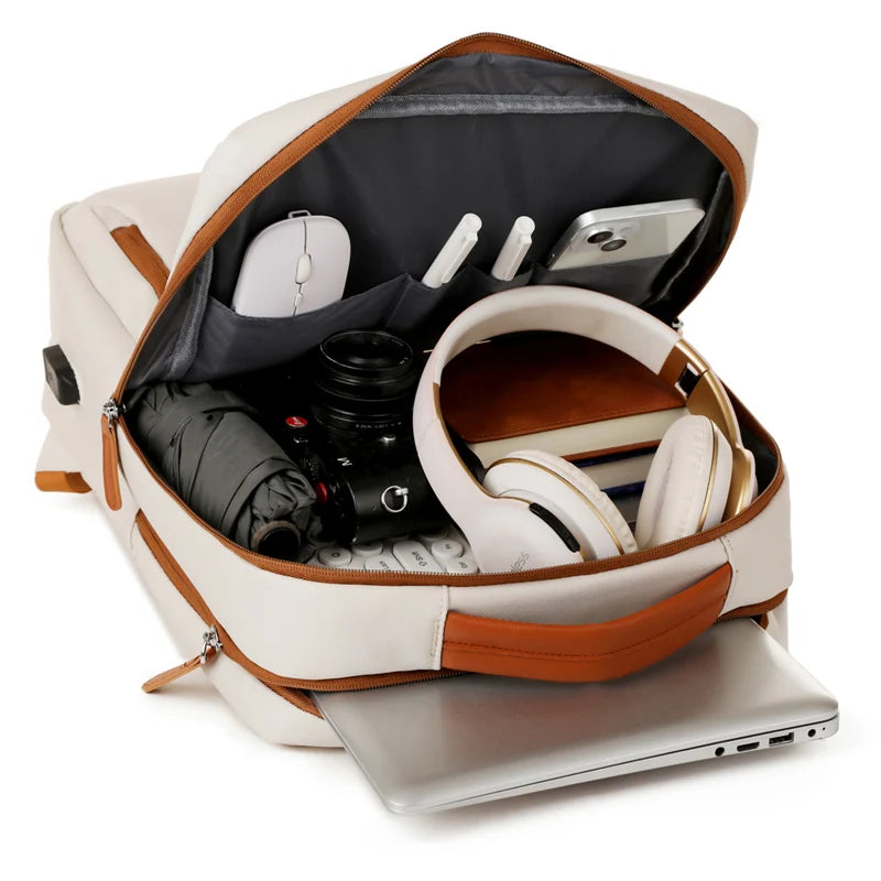 Stylish Business USB Charging Waterproof Backpack (Check Other Same Product with other colors)
