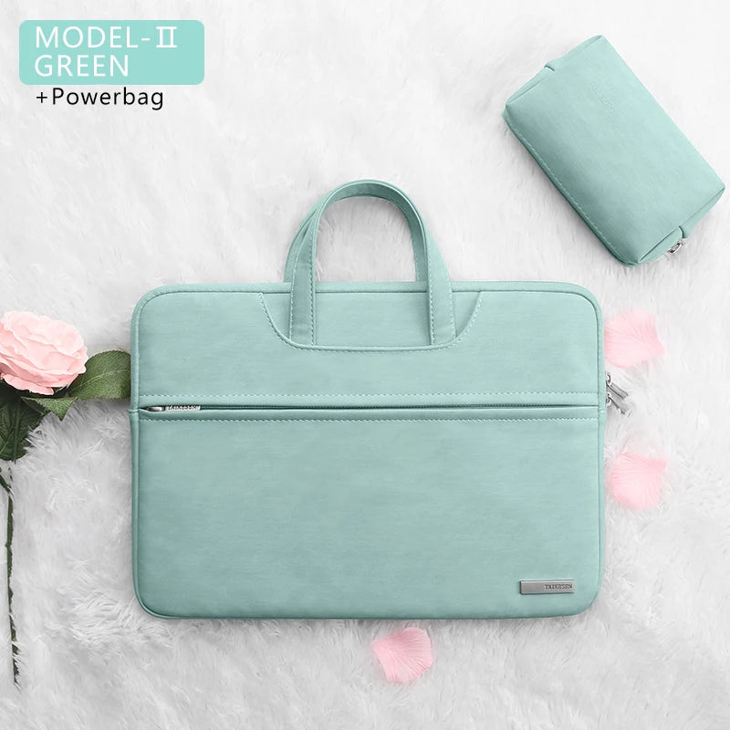 Elegant Leather women Laptop Bag