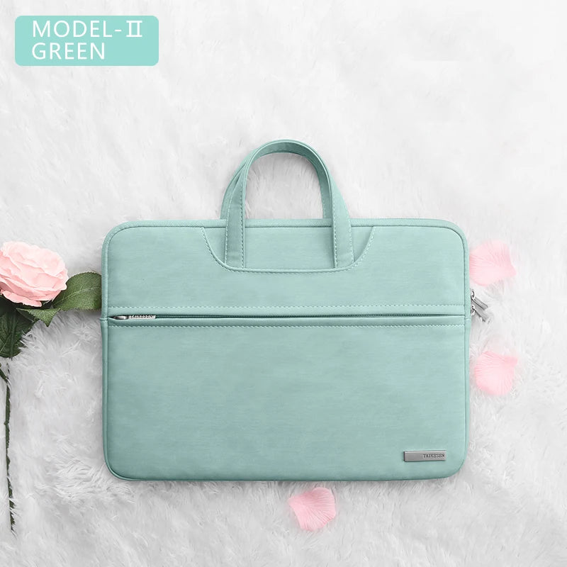 Elegant Leather women Laptop Bag