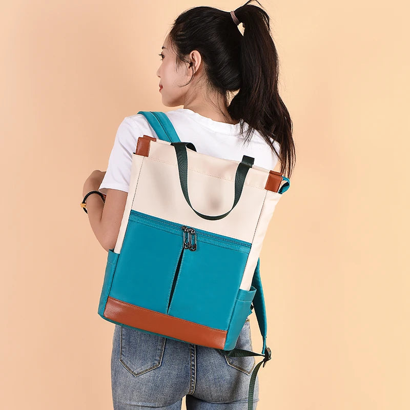 2026 New Women Backpack Waterproof Oxford Large Mochilas Fashion