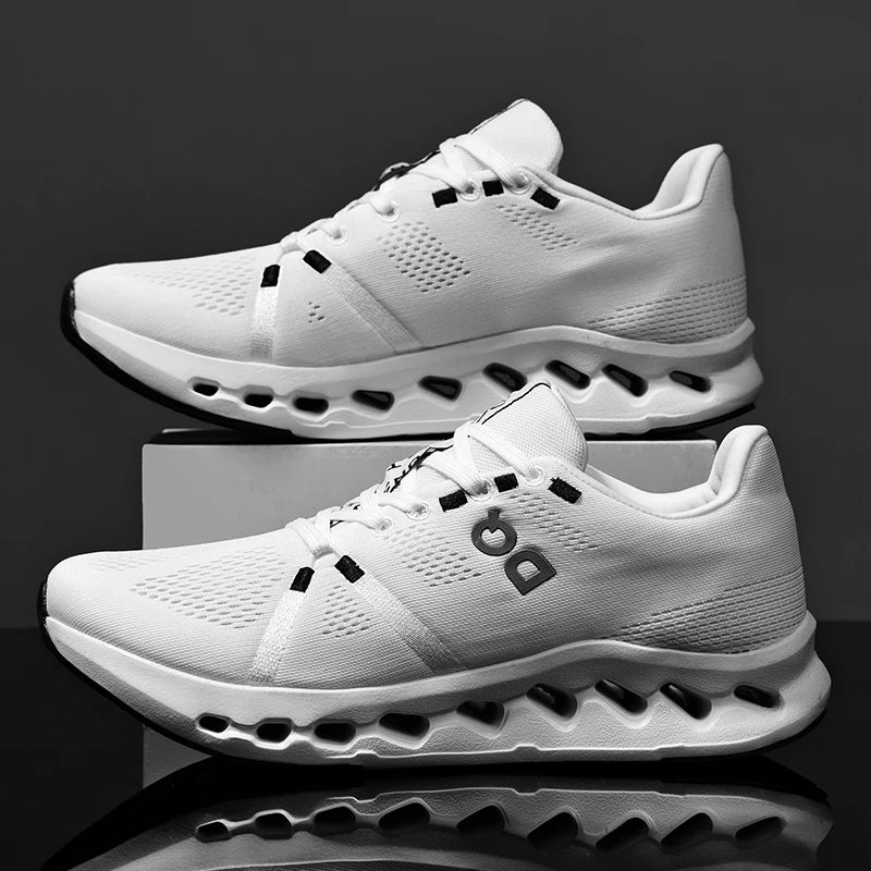 Spring new men's sports shoes for outdoor running shoes with cushioning and lightweight design