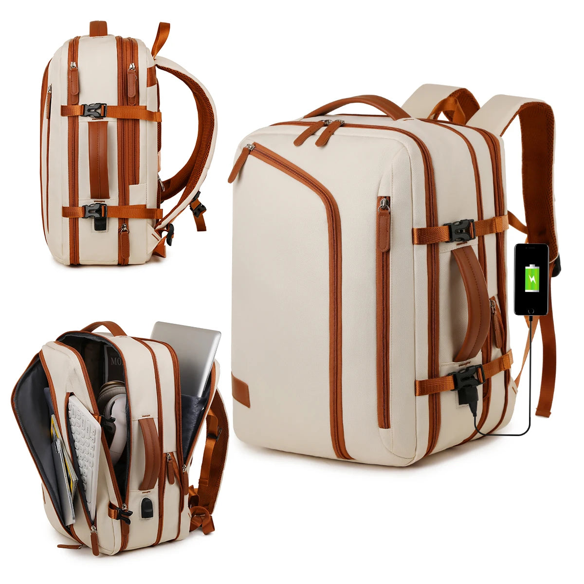 Unisex New Simple Business Computer Backpack