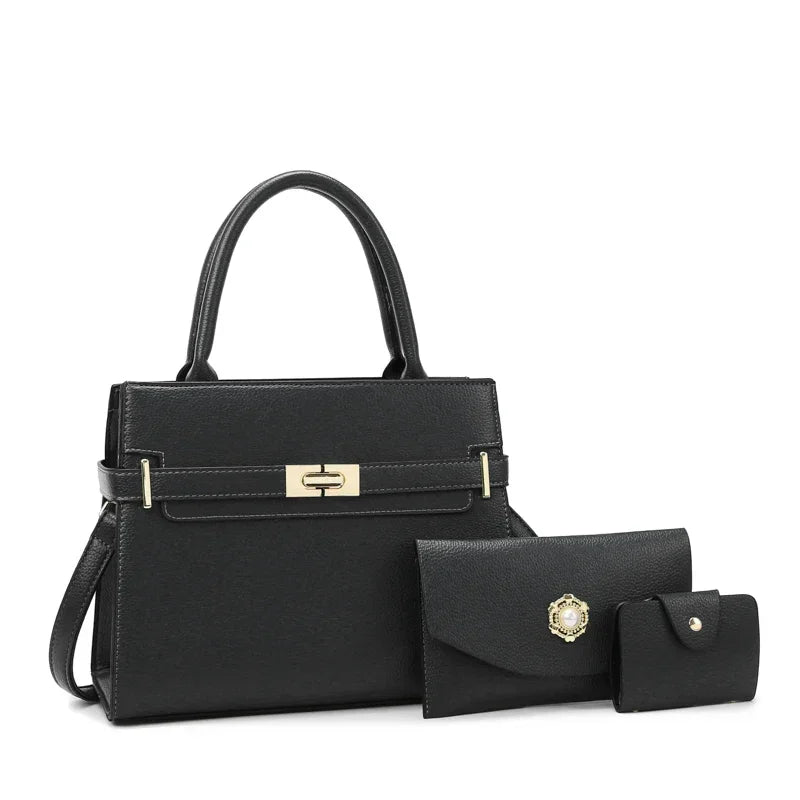 Luxury 3 Sets Or 1 Big Bag Women's Large Capacity Bags