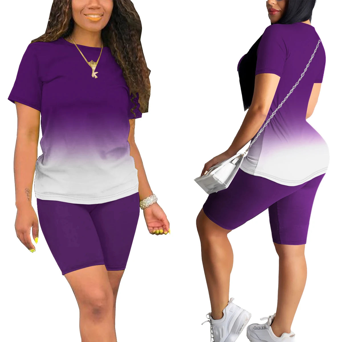 Two Piece Outfits for Women Summer Short