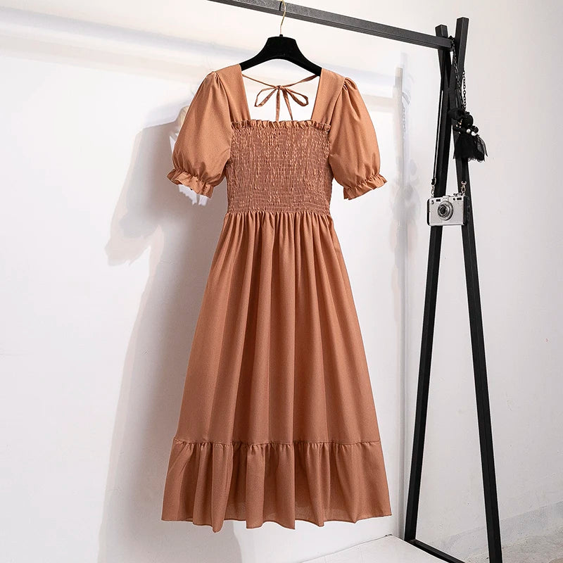Spring Summer Chiffon Dresses Fashion
