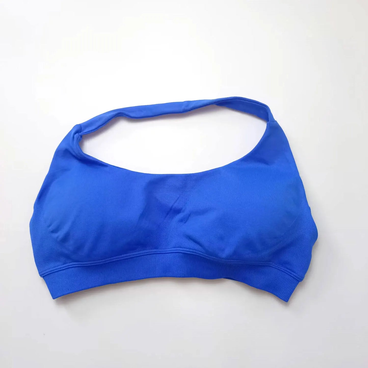 Impact Sports Bra Women Seamless Halter Top High Support
