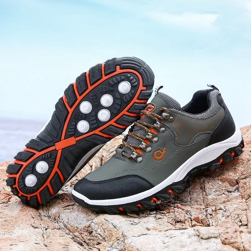 Men Hiking Shoes Sneakers (Comfortable Lightweight Shoes)