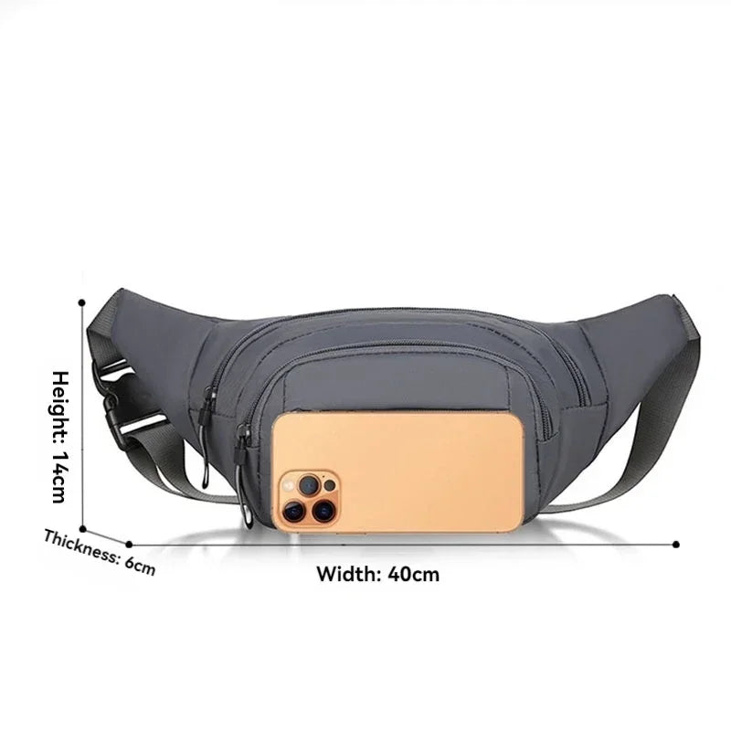 Men Canvas Fanny Waist Packs Unisex