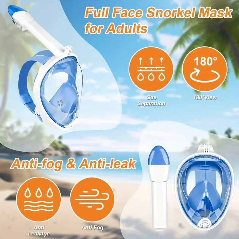 Underwater Snorkeling Full Face for Children