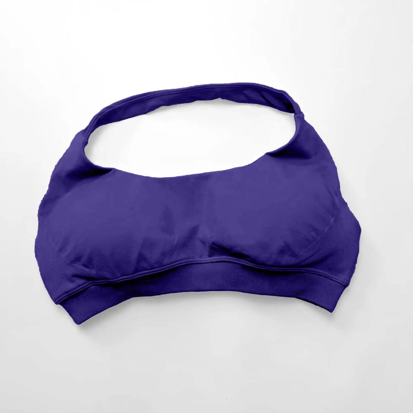 Impact Sports Bra Women Seamless Halter Top High Support