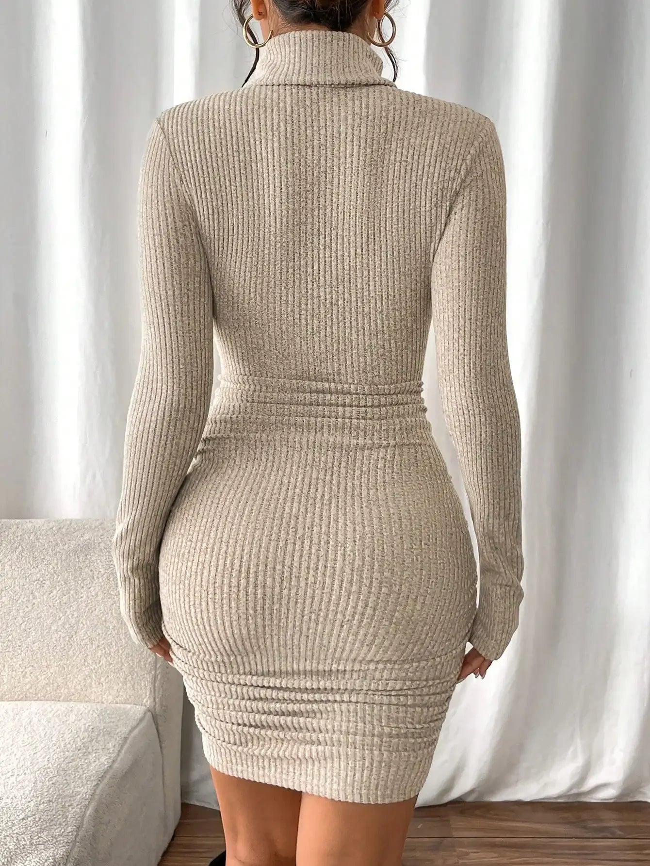 Fashionable Casual Ribbed Knit for Women