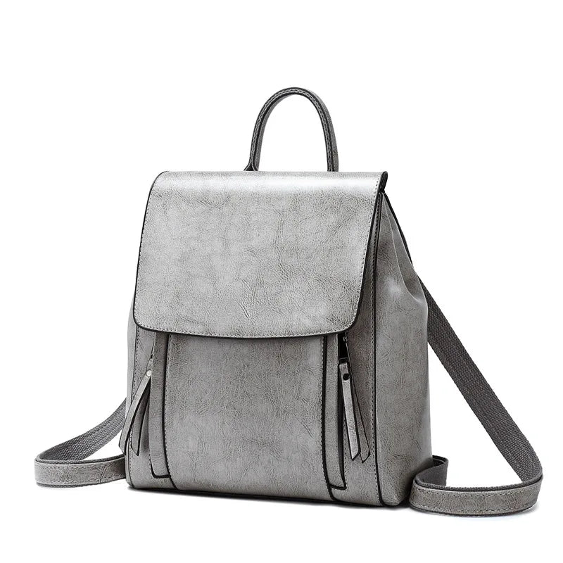 Women Backpack Cross body Shoulder Bag Genuine Leather