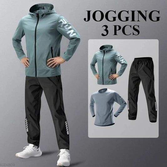 Sports Outfit for Men Set Running Compression Sport Suit