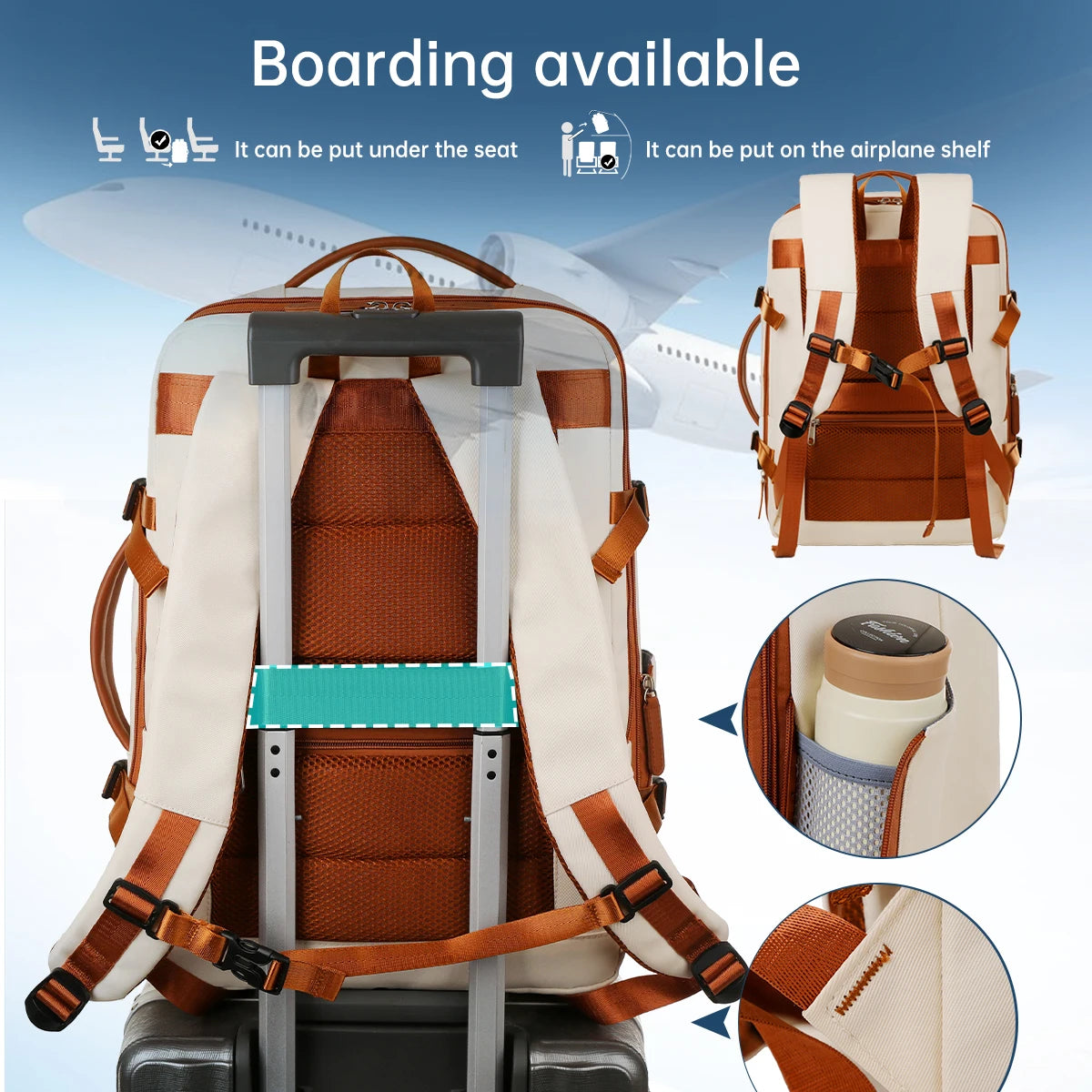 Unisex New Simple Business Computer Backpack