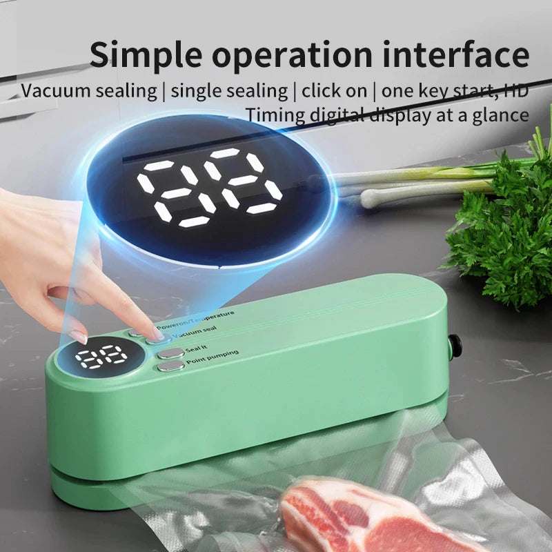 Mini Wireless Fully Automatic Vacuum & Sealing Machine