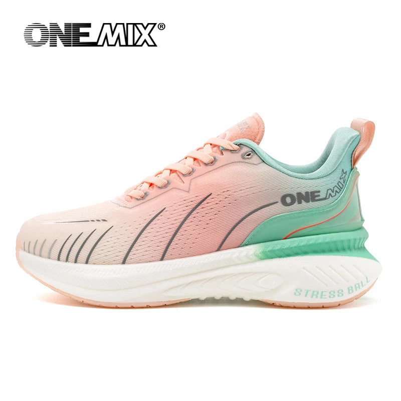 ONEMIX Road Running Shoes for Men & Women Air Cushion Sport Shoes (Asian Design)