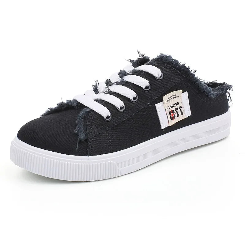 2026 Spring Summer Women Sneaker Low Top Denim Sneakers