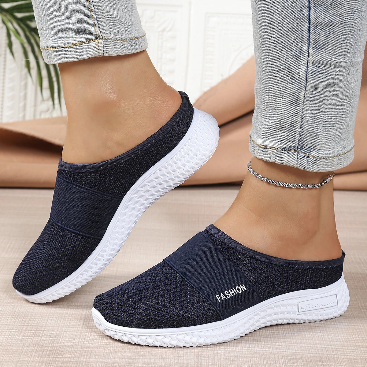 Women's shoes Solid Color Mules
