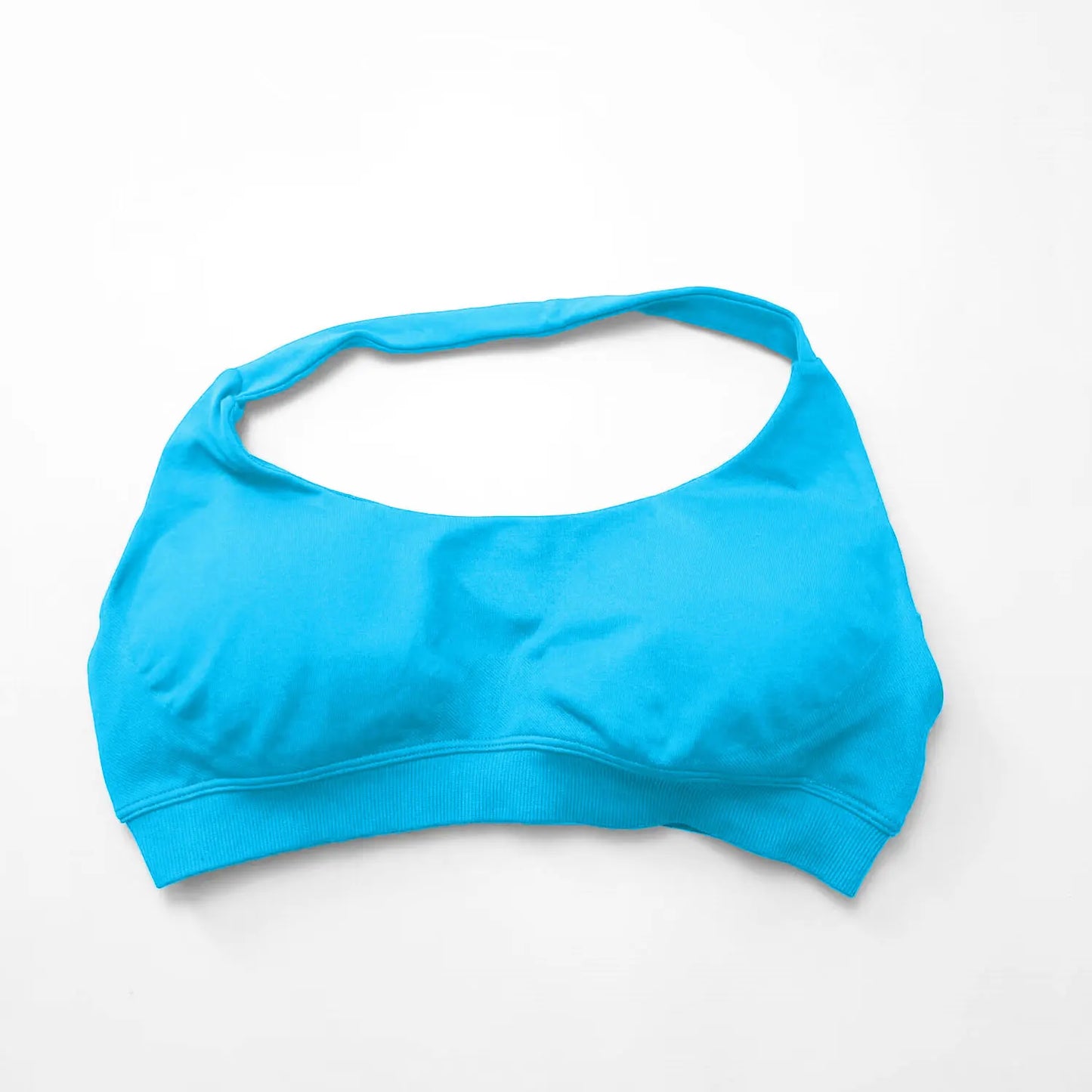 Impact Sports Bra Women Seamless Halter Top High Support