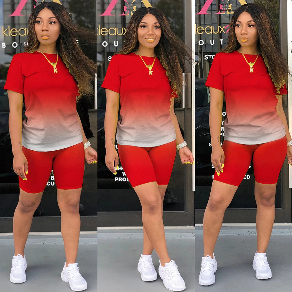 Two Piece Outfits for Women Summer Short