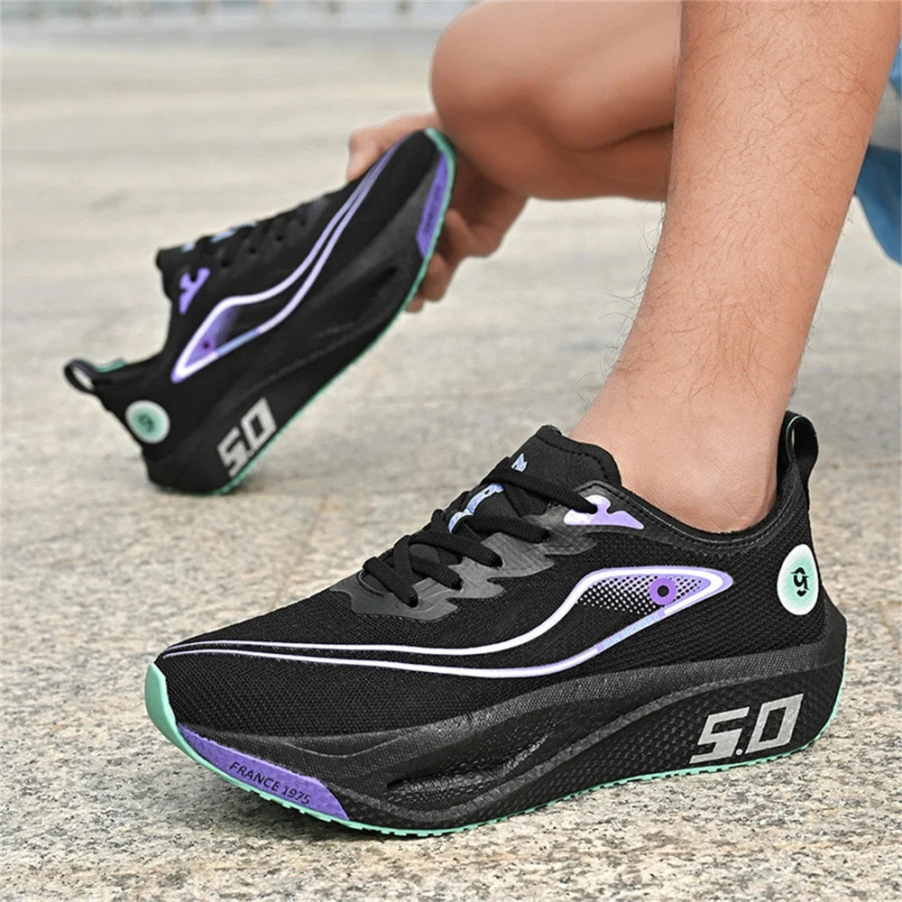New Sports Shoes for Men & Women, Running Sneakers with Carbon Plate