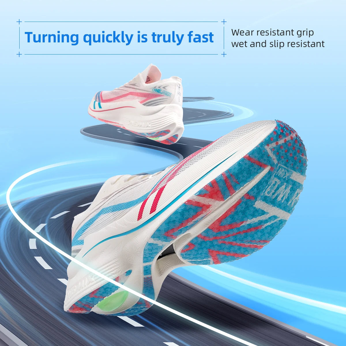 ONEMIX 2026 Tupo New Carbon Plate Marathon Running Shoes (Asian Design)