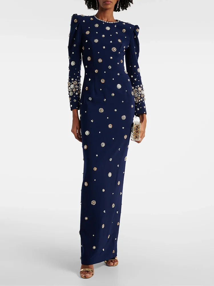 Newest Fashion 2026 Designer Party Vestido  for Women with Luxurious Beaded