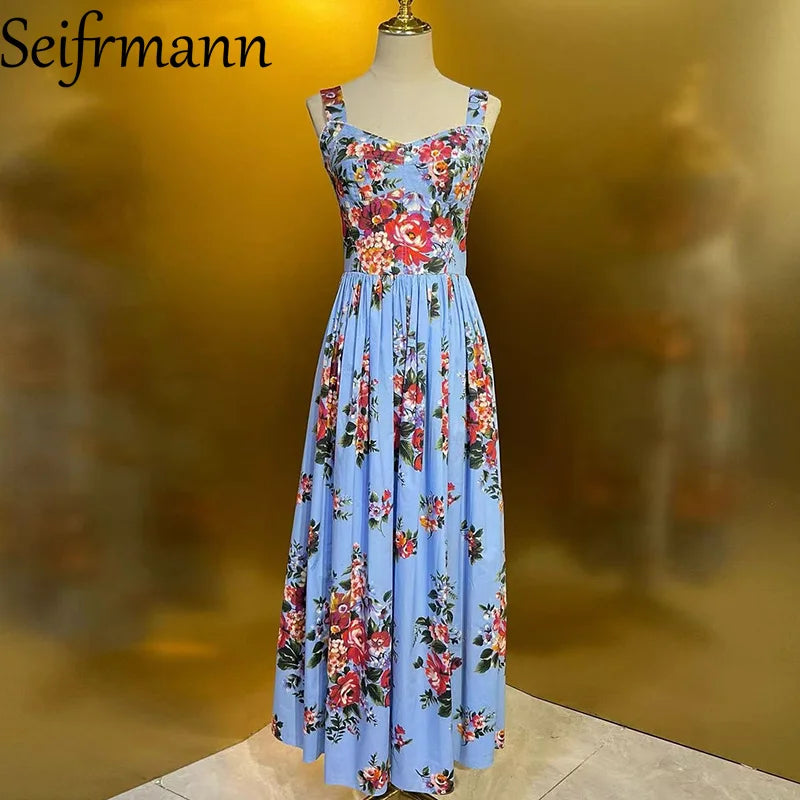 Seifrmann 2026 Women's Dress Sexy Spaghetti Strap Backless