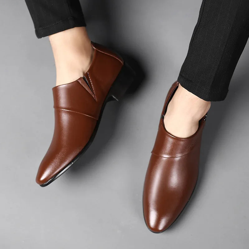 Oxfords Leather Shoes for Men Luxury
