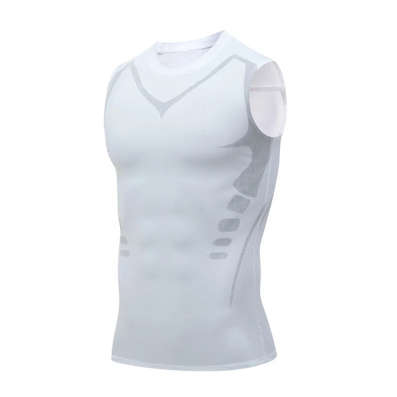 Mans Compression Tank Top Gym Shirt