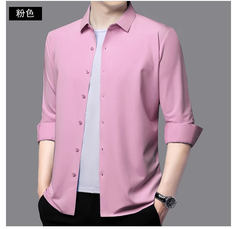 Premium Men's Ultra-Stretch Shirt
