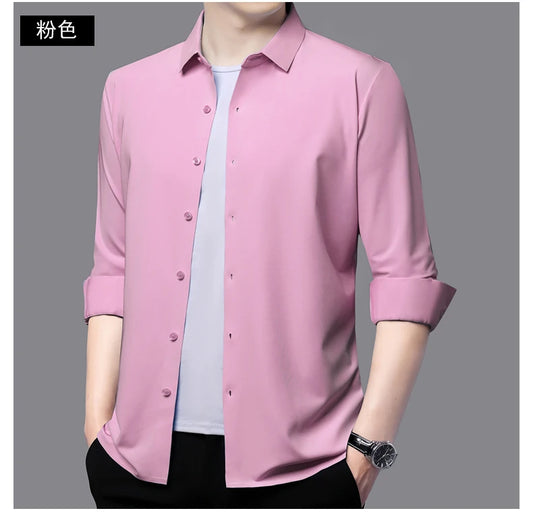 Premium Men's Ultra-Stretch Shirt