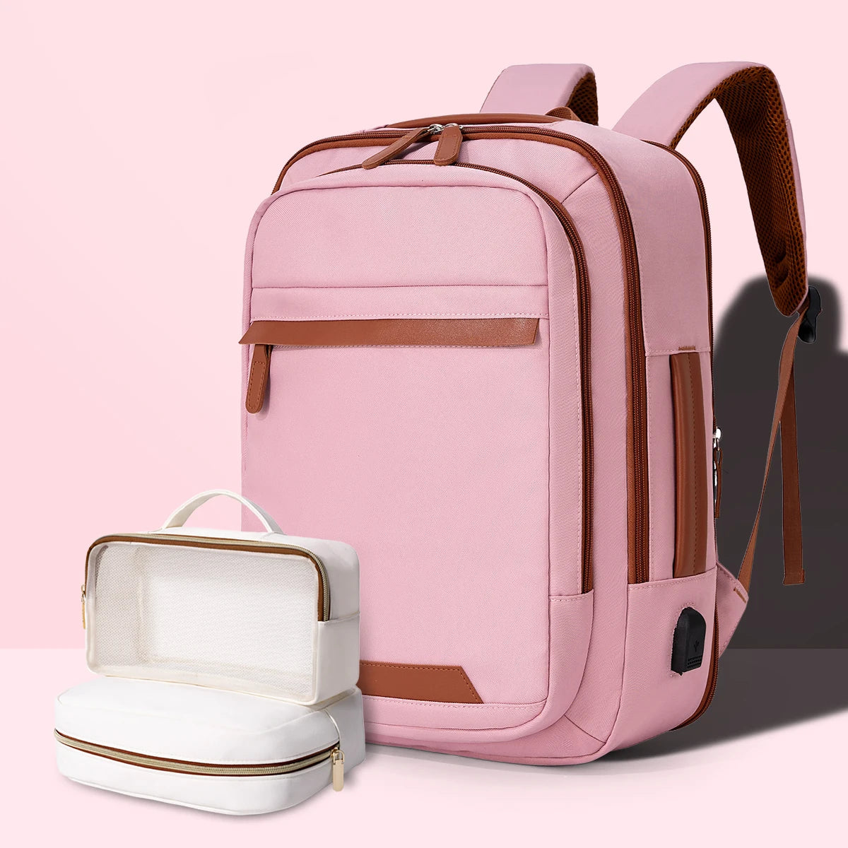 High-Quality USB Rechargeable Backpack for Men & Women