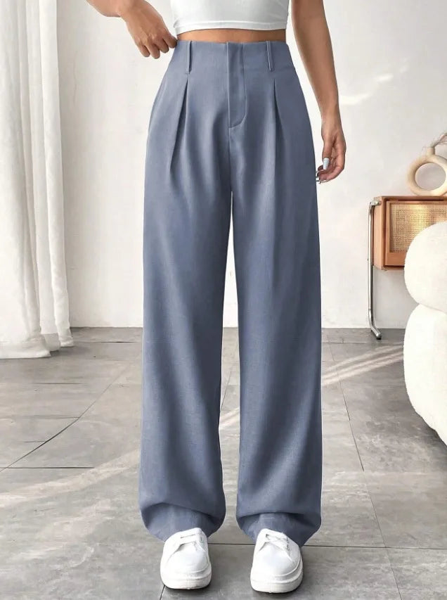 High Waisted Wide Leg Pants for Office/Casual for women