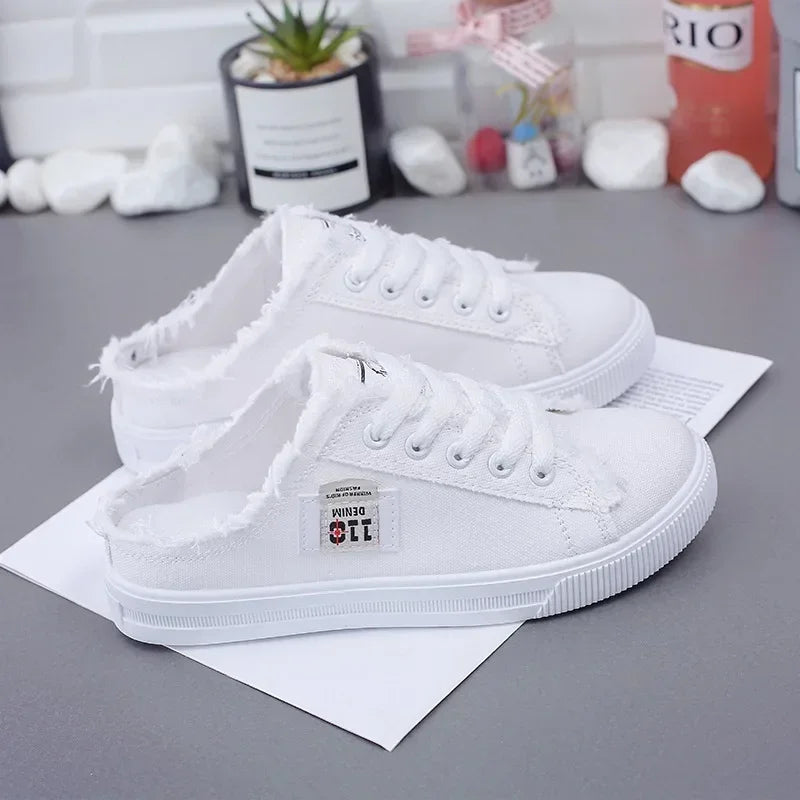 2026 Spring Summer Women Sneaker Low Top Denim Sneakers