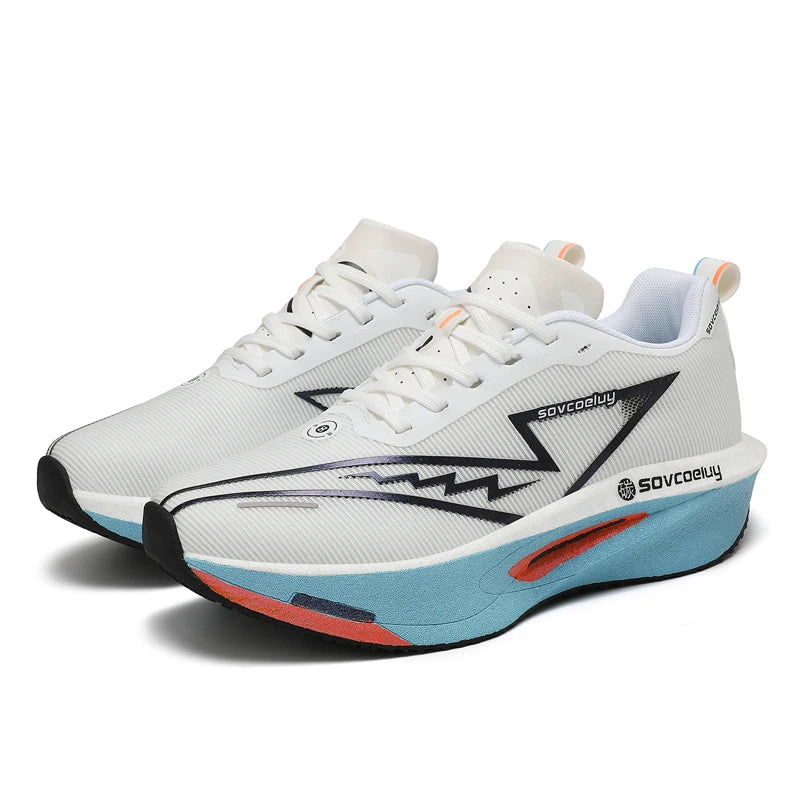 Running Shoes Carbon Board  Unisex Sports Breathable Lightweight Nonskid Sneakers