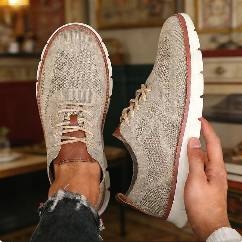 Outdoor Men Causal Sneakers Lightweight (Breathable and Shock Absorbent)