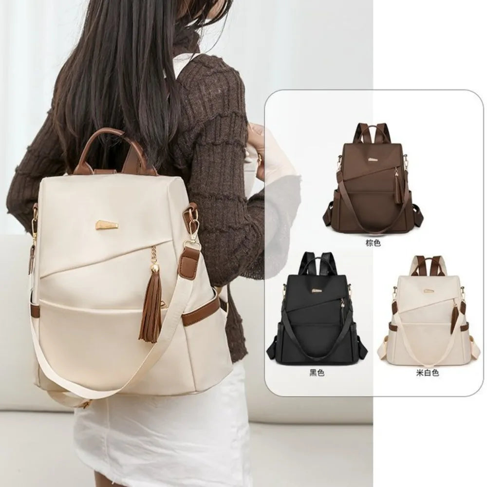 High Quality Fashion Women’s Nylon Anti-theft Backpack
