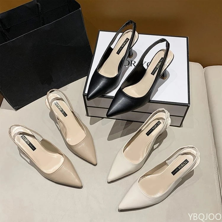 Summer new pointed high heels Women's sandals