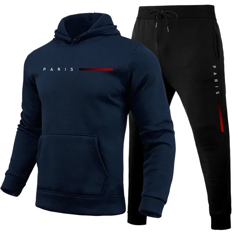 Hot Sale Men's Tracksuit Daily Comfortable Single Hooded Sportswear