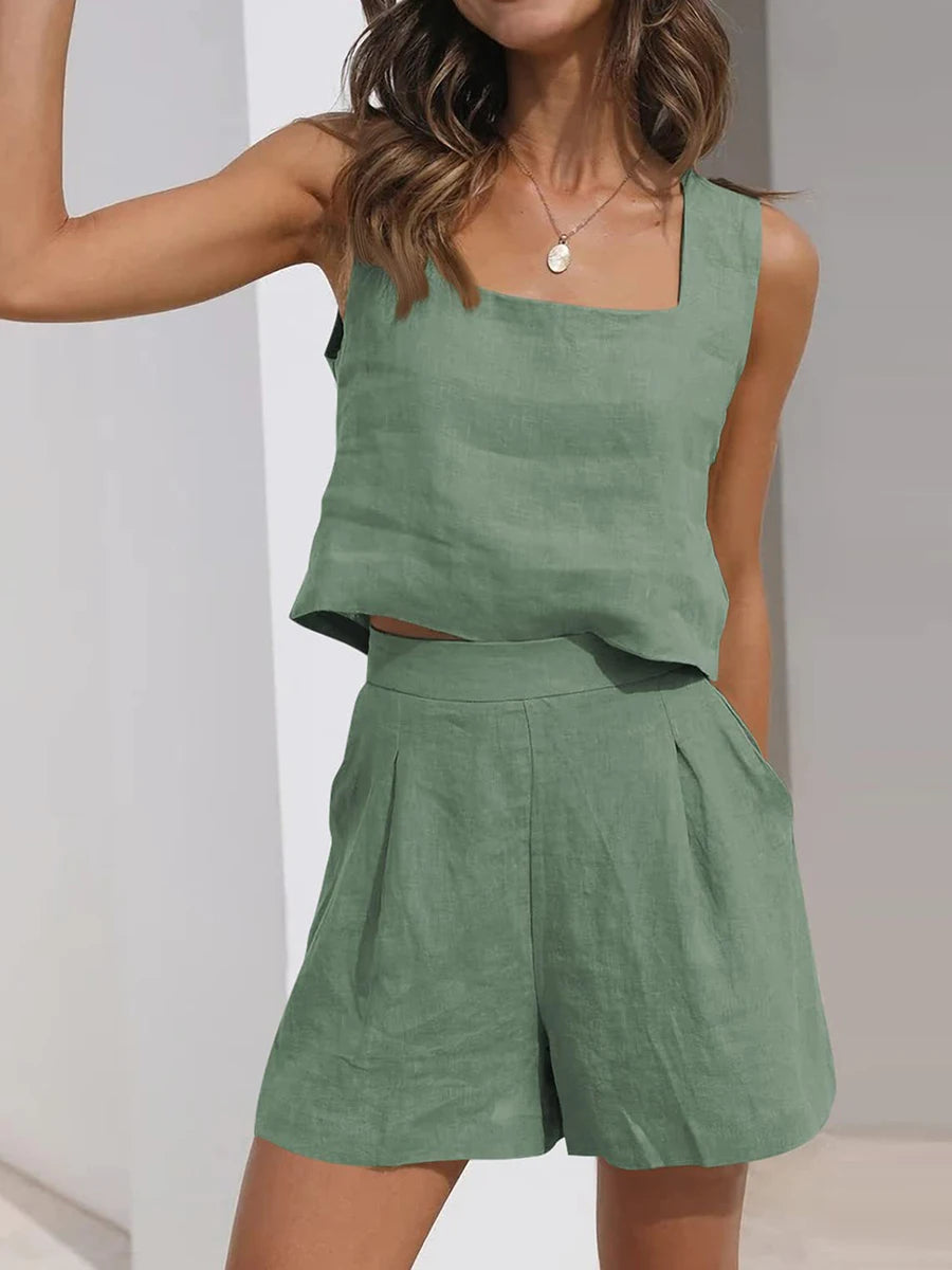Women's Summer 2 Piece Outfits Lounge Matching Sets