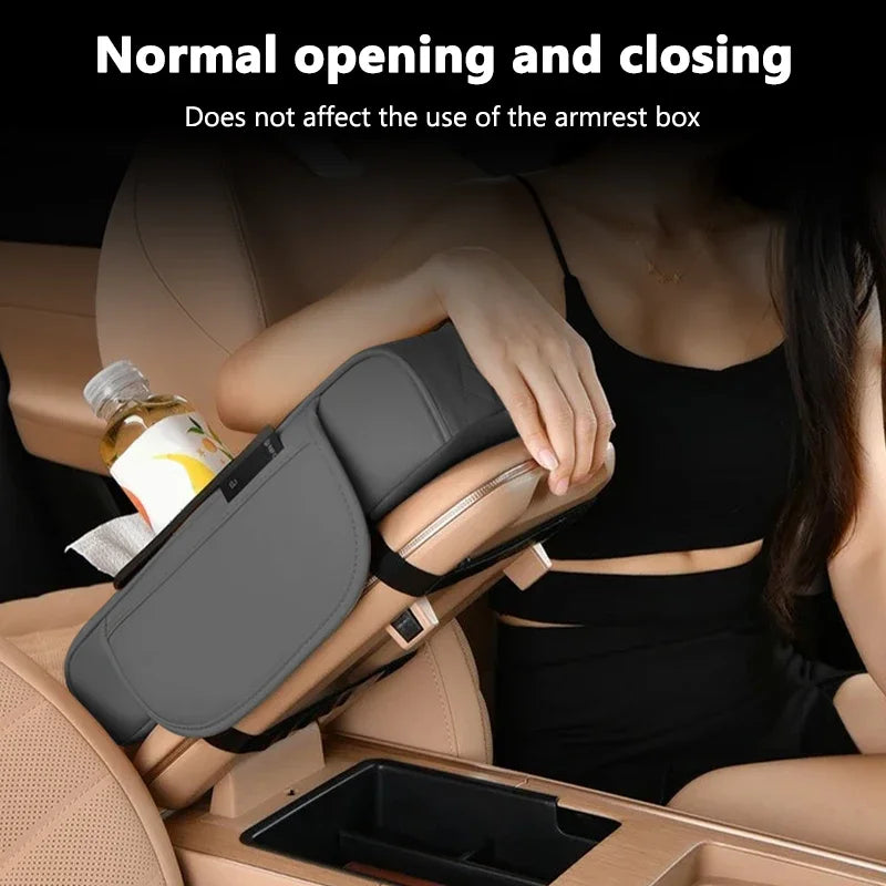 Car Center Console Organizer, Car Armrest Storage Box