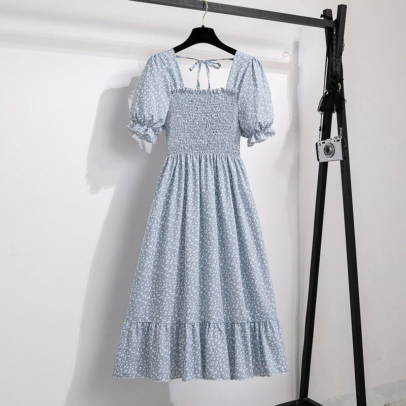 Spring Summer Chiffon Dresses Fashion