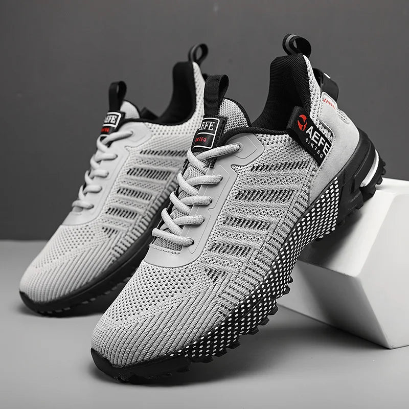 New Men Running Shoes Breathable Outdoor Sports Shoes Lightweight Sneakers